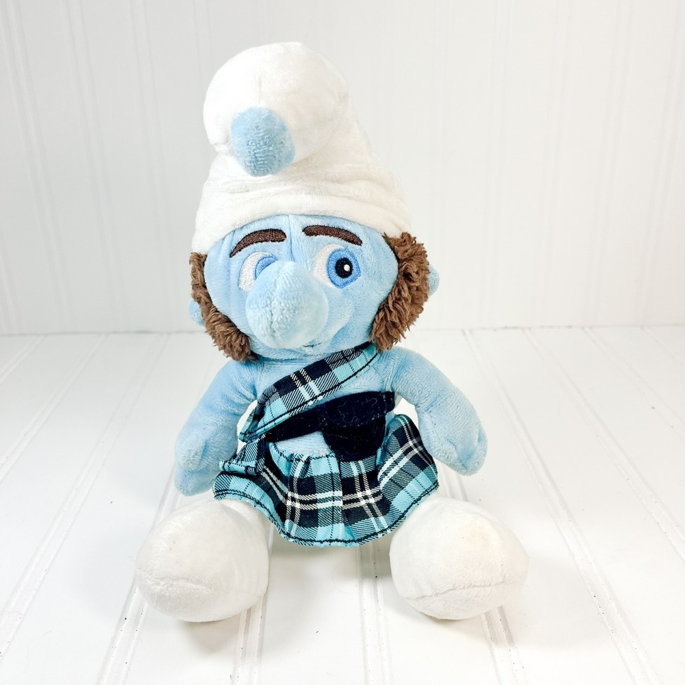 BUILD-A-BEAR GUTSY SMURF SMALL FRY 11" RETIRED